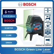 Bosch 2-Line Green Laser Level GCL 2-15 G 15m Self-Leveling Cross Laser
