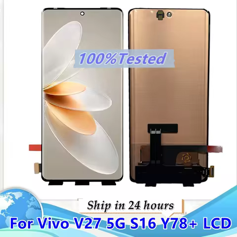 Original Display For Vivo V27 5G vivo S16 vivo Y78+ LCD Display Touch Screen Digitizer Panel Assembl