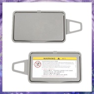 [P K A M] 1Pair Car Sun Visor Shade Makeup Cosmetic Mirror Cover for E Class W211 2003-2008 21181003