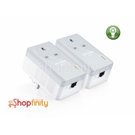 TP-Link TL-PA4010P Kit Dual AV600 Powerline Adapter With AC Pass Through