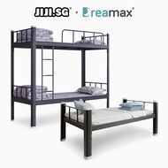 Z4  DREAMAX) z4 x  ALGOT (JIJI.SG frame (On-Site Installation) Bunker Bed Single Mattress / Steel Fr