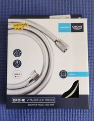 全新 GROHE Vitalioflex Trend  1.5M 銀色高級淋浴防打結 花灑軟管