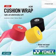 Yonex AC381 Cushion Wrap Grip AC 381 Cushion Wrap Grip Badminton Racket ORIGINAL YONEX Tennis/