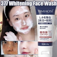 377 Whitening face wash Niacinamide face wash face whitening 100g freckle removal Dark spots removal