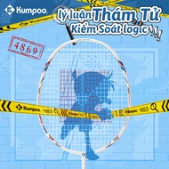 Lông cầu lông Kumpoo Badminton Racket 4869 Carbon Fiber 4U Weight G6 Grip Tournament 10.5kg đối với 