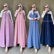 [Baru] Adm 15 Dress Amorebyruby Ori Dress Muslim Baju Wanita Gamis