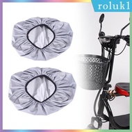 [Roluk] Bike Basket Rain Cover Electric Bike Outdoor Basket Waterproof Cover
