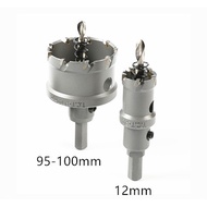 1pcs Hole Saw 12mm and 95-100mm Drill Bit Set Hole Saw Cutter For Stainless Steel Metal Alloy Drilli
