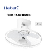 HATARI พัดลมโคจร 18 นิ้ว HE-C18M1 /C18M1(S)