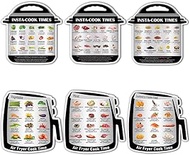 ZOWIE KING Kitchen Conversion Chart Cooking-Time Magnet - Air Fryer Magnetic Cheat Sheets Instant Pot Decals Refrigerator Magnets (Instant Pot &amp; Air Fryer)