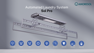 Amoresol Sol Pro Automated Laundry Rack System (Sole Distributor)