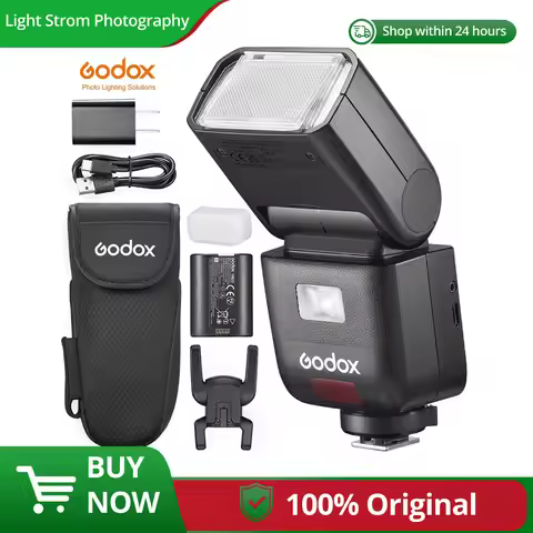 Godox Ving V480 C/S/N TTL On-Camera Flash for Sony for Canon for Nikon pk V860III TT520III V1PRO