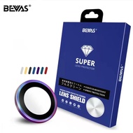 Japan BEVAS [Sapphire] iPhone 17 16 15 14 13 12 Pro Max Plus Glass Lens Film Sticker Ring