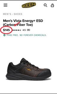 Keen.纖維頭.輕身.安全鞋.防砸防水防滑.