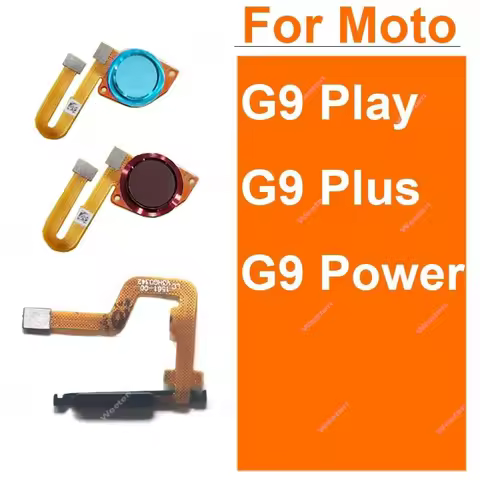 FingerPrint Sensor Flex Cable For Motorola Moto G9 Play G9 Plus G9 Power Home Button Touch ID Ribbon