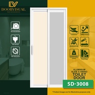 Slide and Swing Toilet door asstl-02
