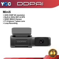 DDPai Dash Cam Mini 5 4K 2160P HD DVR Car Camera Hidden Android Wifi Auto Drive Vehicle Video Record