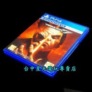 缺貨【PS4原版片】☆ 鐵拳7 ☆【支援PS VR 中文版 中古二手商品】台中星光電玩