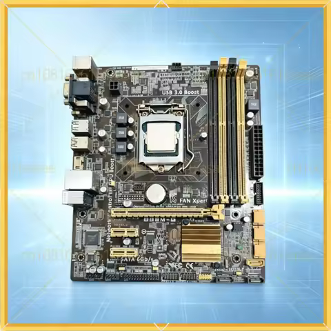 Used for ASUS B85M-G LGA1150 mATX Motherboard B85 DDR3 HDMI DVI Support 4th Gen Intel CPU