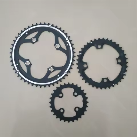 MTB 104BCD 48T 46T 38T 36T 64BCD 28T 26T 24T Triple Crown Chainring Aluminum Alloy Chain Wheel Bicyc