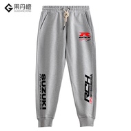 Suzuki Riding Heavy Motorcycle Sports Car modification enthusiasts  pants Autumn Winter Casual Car m