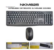 Keyboard Nubwo NKM-622-625 Eminent Keyboard & Mouse Wireless Combo กันน้ำ