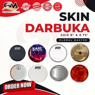 KULIT GANTIAN DARBUKA 8.75 INCI – JENAMA POWER BEAT