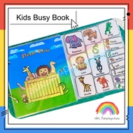 DIY Busy Book Kids | Alat Belajar Buku Mainan Budak (Dear Zoo)