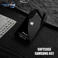 MV919 SOFTCASE SAMSUNG A57 - CASE GLASS SAMSUNG A57 - CASING hp SAMSUNG A57 SOFTCASE PREMIUM GLASS