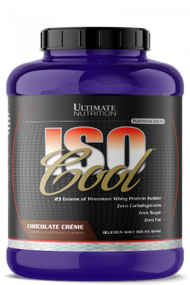 ULTIMATE NUTRITION - ISO COOL 乳清分離蛋白粉 5磅(87份) 朱古力味