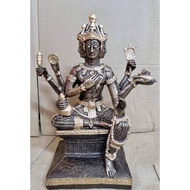 四面佛金身 泰国四面佛像 有求必应大梵天王 100% 纯列南皮 （lek Nam phi）铁矿石铸造