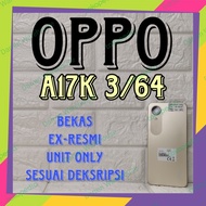 Oppo A17K Bekas