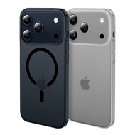 Magsafe超薄磁吸磨砂防摔手機殼 適用iPhone 17 16 16e 15 14 13 12 11 Pro Max
