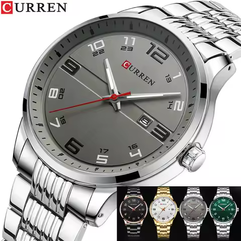 CURREN Sport Men Watch Top Brand Luxury Original Military Business Waterproof Male Clock Stainless S