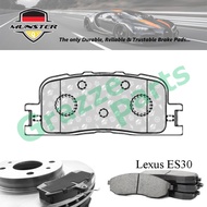 Münster Disc Brake Pad Rear for Lexus ES300 ES MCV20 30 3.0 V6 2001-2006 1MZ-FE