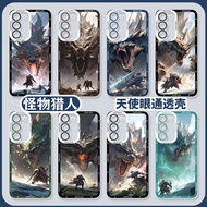Monster Hunter Galaxy Samsung A55 Phone Case S24Ultra Suitable for S23 Game S22+Merchandise S21plus 