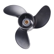 7.8x8 Aluminum Outboard Propeller For/Mercury 4HP 5HP 6HP Black Hot Sale