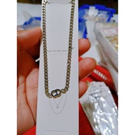 Titanium viral cd necklace