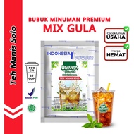 OMURA Premium Solo Tea Flavored Drink Powder 500 Grams Halal & BPOM Blend Powder Drink