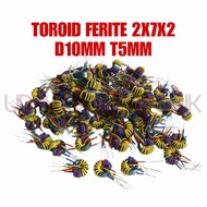 10X FERITE TOROID MAINTOR CORE 2X7X2 CORE CORE D10MM T5MM - TOROID CORE GET 10PCS
