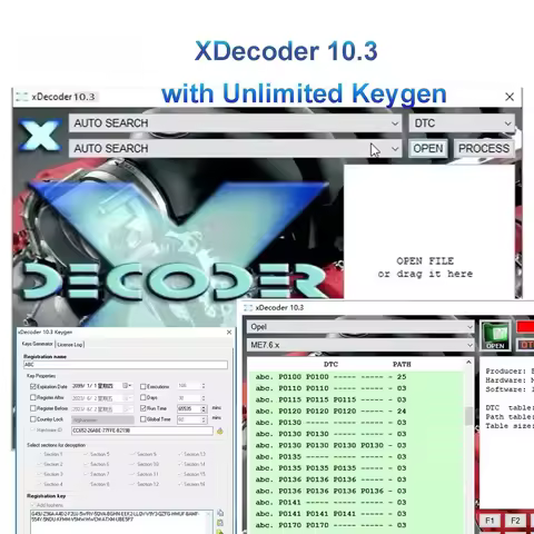 2023 Xdecoder 10.3 with Keygen DTC Remover Crack DTC OFF Delete Software Full Verison for Hyundai/VA