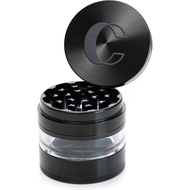 Cinder Brand-Transparent Cutting 4-Piece Set Herbal Grinder-2.75 Inch (about 7cm) Manual Dry Grindin