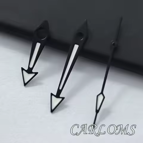 Watch Hands Fit NH34 NH35 NH36 7S26 7S36 4R35 4R36 Movement Green Luminous Silver Black Orange Gold