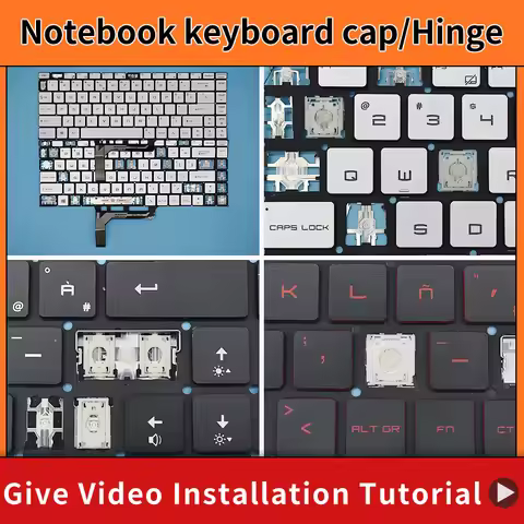 Replacement Key Cap Hinge For MSI GF63 8RC 8RD MS-16R1 MS-16R4 GF65 Thin 9SD 9SE 10SD 10SE MS-16W1 L