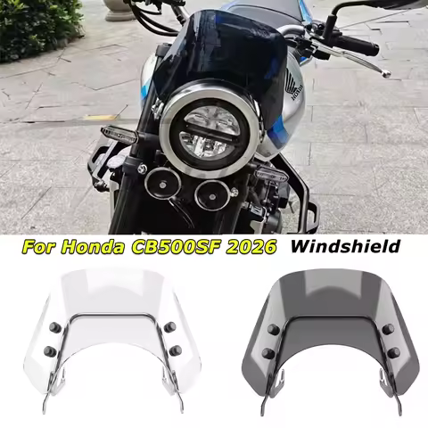 For Honda CB500SF CB 500 SF 2026 NEW Windshield Retro Motorcycle Accessories Wind Deflector Wind Def