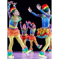 costume cosplay flora fauna costume kids Pakaian persembahan tarian ayam kanak-kanak