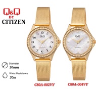 Q&Q Japan by Citizen Ladies Analogue Watch C80A - Gold