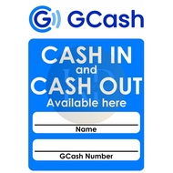 A4 Size high quality print Costumize PVC/LAMINATED SIGNAGE GCASH/LOAD AVAILABLE HERE