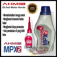 Oli mesin original AHM MPX2 dan oli gear gardan matic