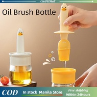 Oil bottle brush Silicone brush ,barbecue oil brush baking cake brush kitchen integrated oil brush
